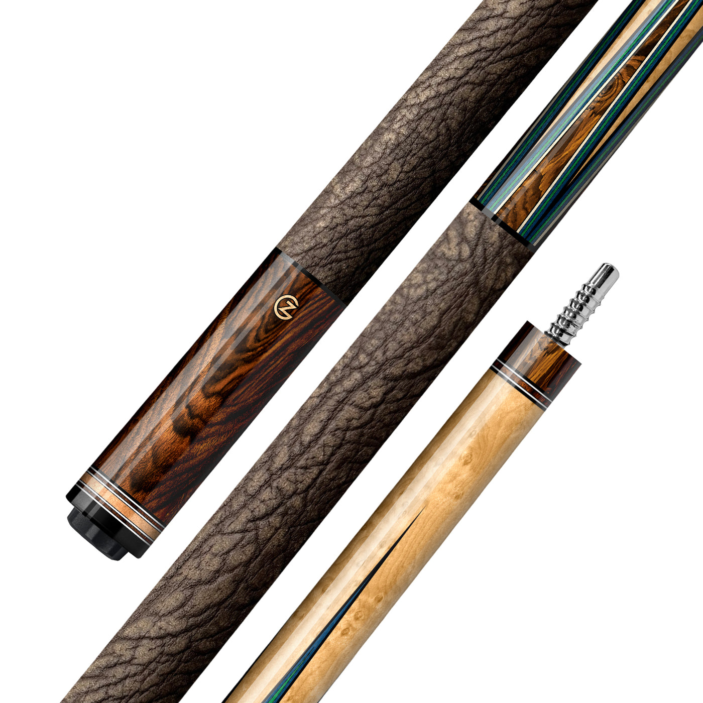 Tempest T8 Teal Burl Butt